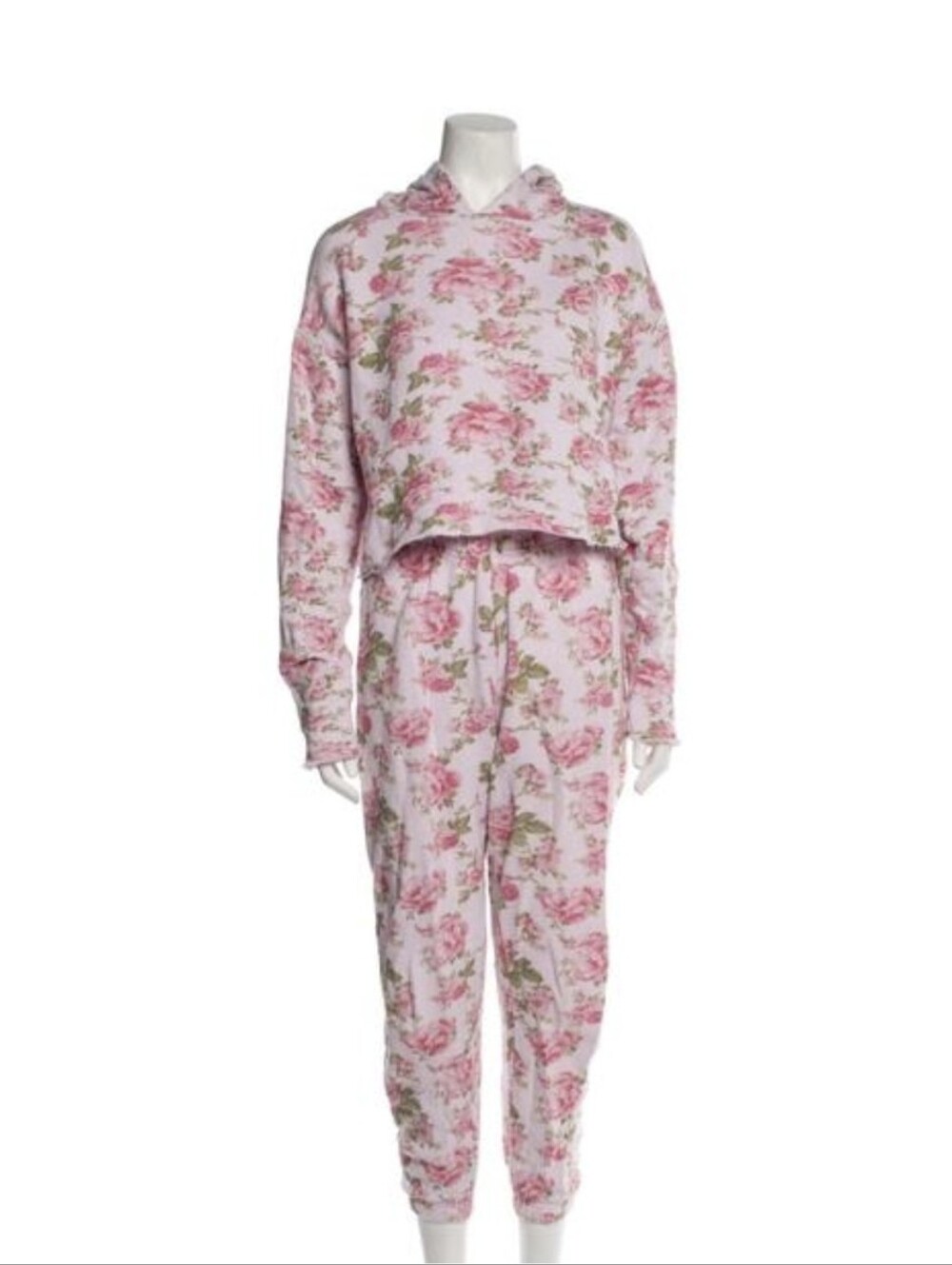 Loveshackfancy X Bandier Hoodie | Limited Edition In Pink Peony | Small | RARE - Picture 6 of 10